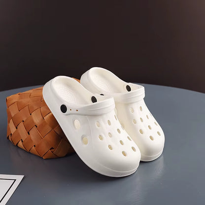 Mens Summer Beach Sandals Unisex Casual Garden Clogs Outdoor Wide Toe Cross Sandals for Ladies Non Slip House Shower Slippers