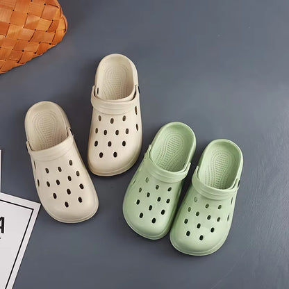 Mens Summer Beach Sandals Unisex Casual Garden Clogs Outdoor Wide Toe Cross Sandals for Ladies Non Slip House Shower Slippers