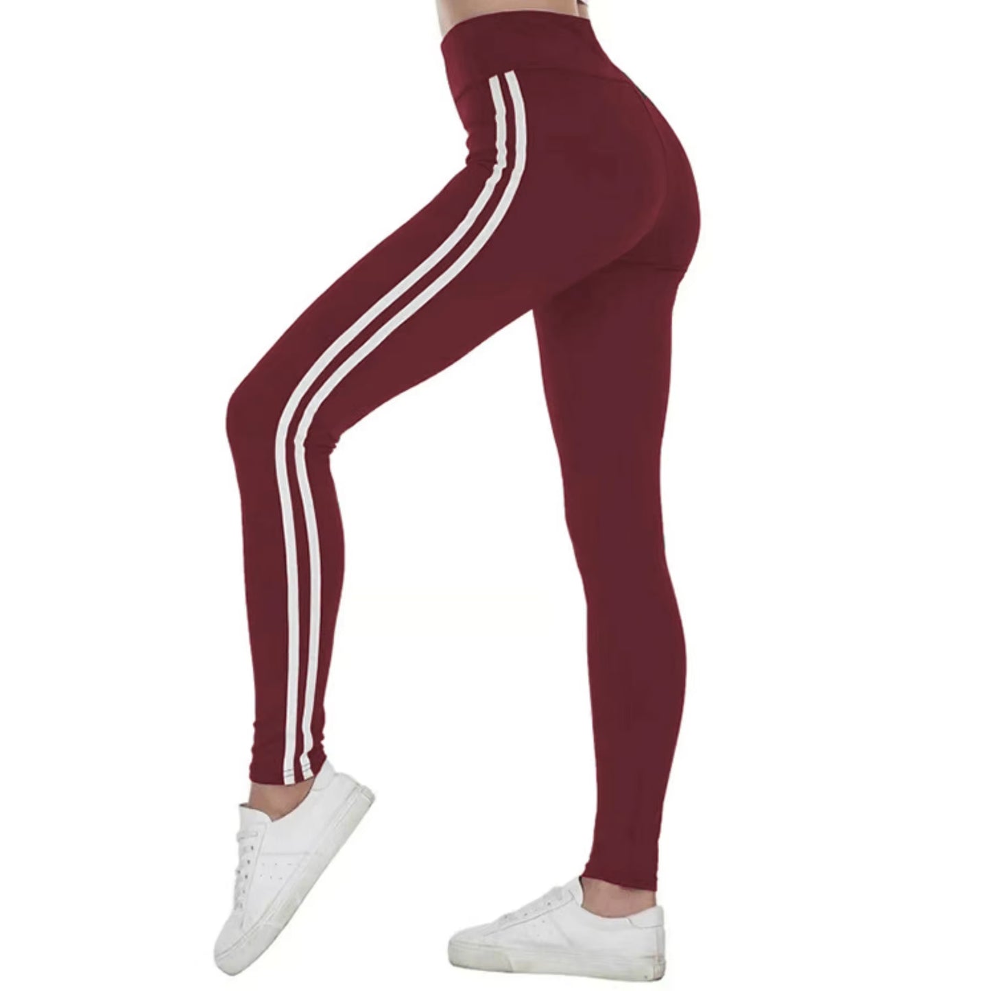 High Waist Yoga Leggings, Butt Lifting Leggings, Tummy Control Fitness Sports Pants, Women'S Activewear